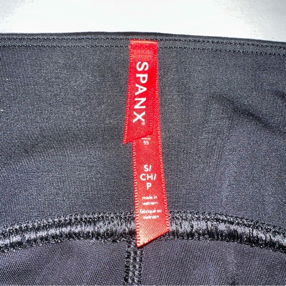 Spanx Black Velvet Leggings - Picture 8 of 11